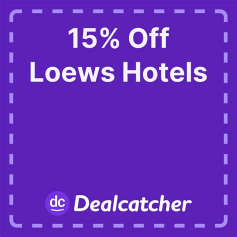 loews hotel group discount code
